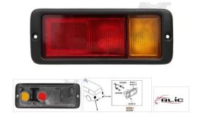 Стоп десен MITSUBISHI  PAJERO II (V3_W, V2_W, V4_W) [12/90-10/99] BLIC BL 214-1946R-UE