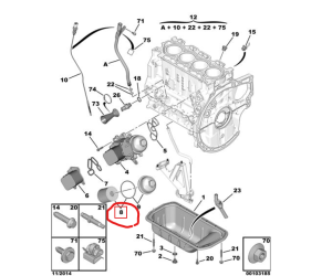 Филтър маслен CITROËN BERLINGO / BERLINGO FIRST ван (MF_, GJK_, GFK_) 1.6 HDI 75 (MF9HW, GJ9HWC, GF9HWC, GN9HWC) (1560ccm\55kW\75HP) [07/05-12/11] MANN HU 716/2 X